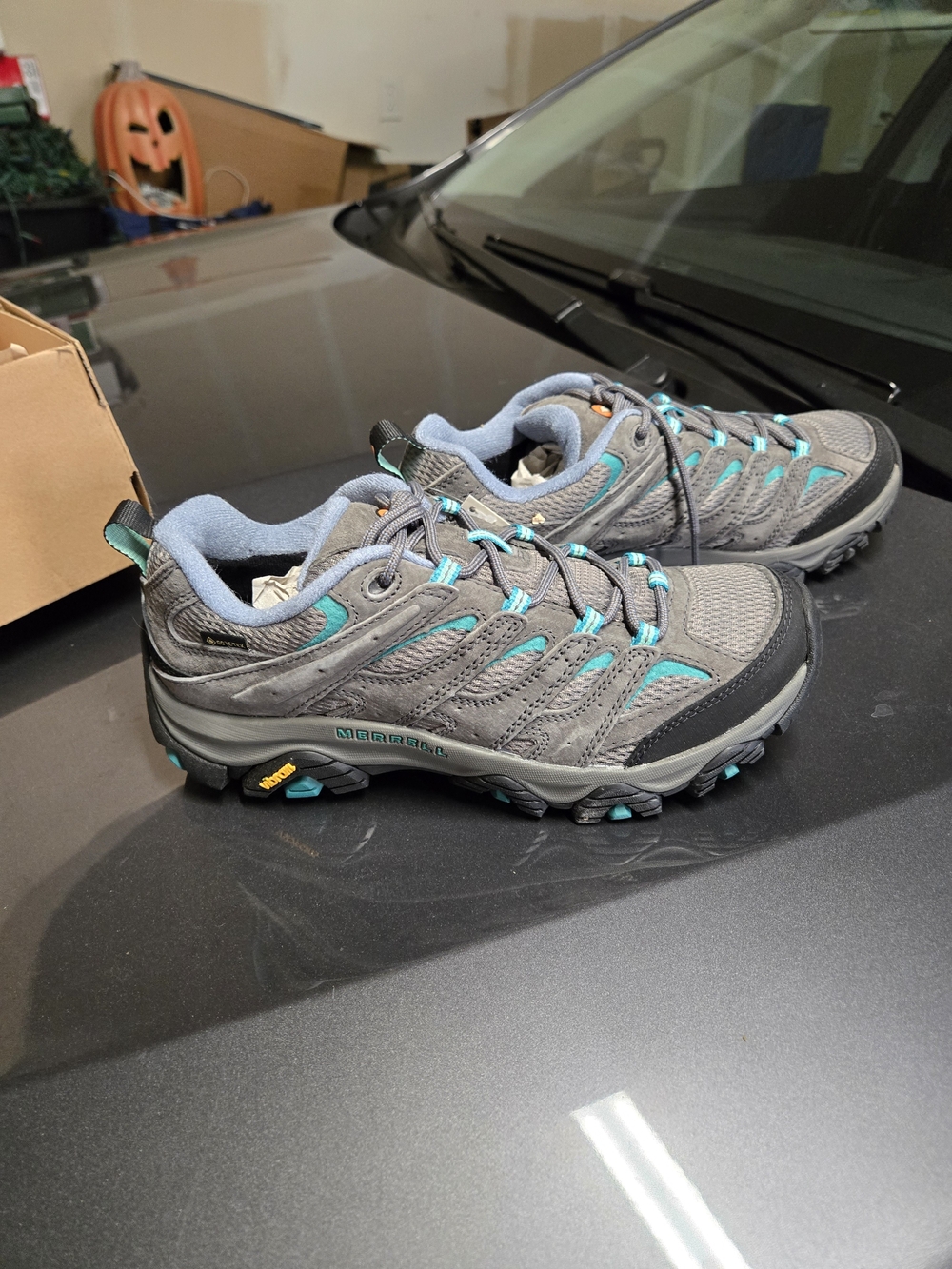 Brand New Women's Merrell Moab 3 GTX Hiking Shoes Size 10.5!!!!!!!! - Picture 3 of 5